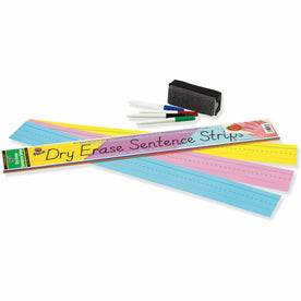 Pacon® Dry Erase Sentence Strips - 30 Pack: Versatile Learning Tool - Handwriting Paper & Pads