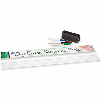 Pacon® Dry Erase Sentence Strips - 30 Pack: Versatile Learning Tool - Handwriting Paper & Pads