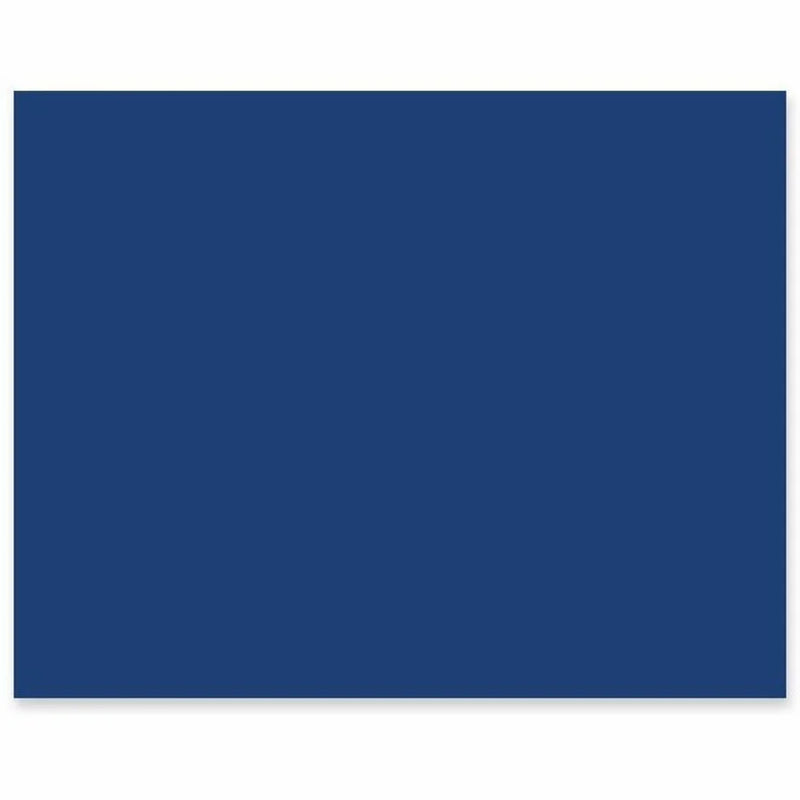 Pacon Railroad Board: Dark Blue Art & Poster Board - 22’’ x 28’’ - 25/Ctn - Project Boards