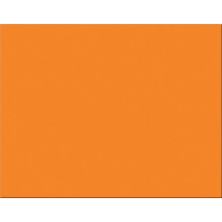 Pacon Railroad Board: Orange 28x22x1 - 25/Carton - Project Boards