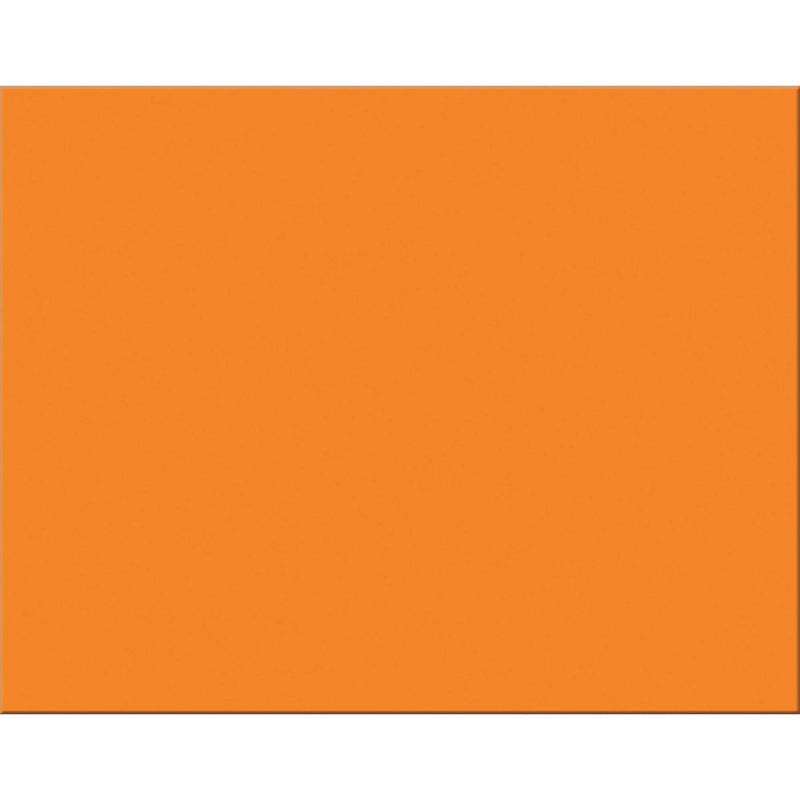 Pacon Railroad Board: Orange 28x22x1 - 25/Carton - Project Boards