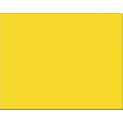 Pacon Railroad Board: Yellow Project & Art Mat - 28’’ x 22’’ - 25/Carton - Boards