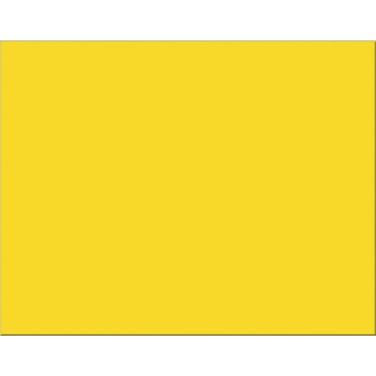 Pacon Railroad Board: Yellow Project & Art Mat - 28’’ x 22’’ - 25/Carton - Boards