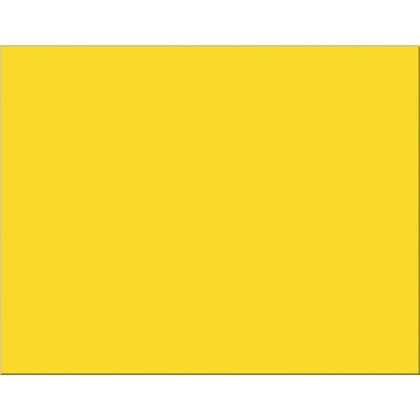 Pacon Railroad Board: Yellow Project & Art Mat - 28’’ x 22’’ - 25/Carton - Boards