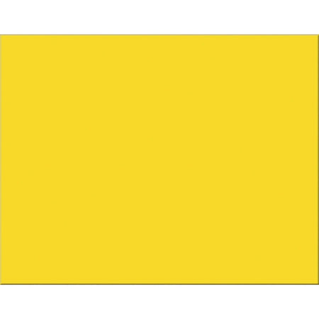 Pacon Railroad Board: Yellow Project & Art Mat - 28’’ x 22’’ - 25/Carton - Boards