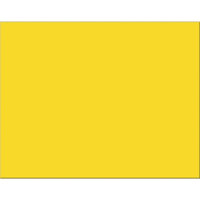 Pacon Railroad Board: Yellow Project & Art Mat - 28’’ x 22’’ - 25/Carton - Boards