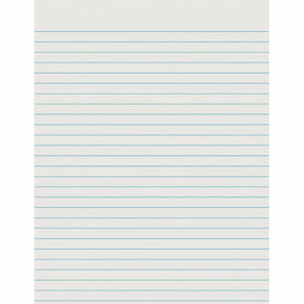 Pacon Ruled Newsprint Practice Paper - 500 Sheets - White - Letter Size - Handwriting & Pads