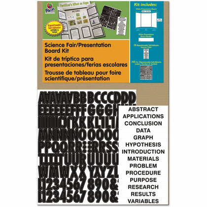 Pacon Science Fair Presentation Board: Project Kit - Boards