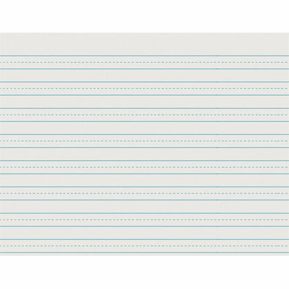 Pacon Skip-A-Line Ruled Newsprint: 0.50’’ - Letter Size - 500 Sheets - Handwriting Paper & Pads
