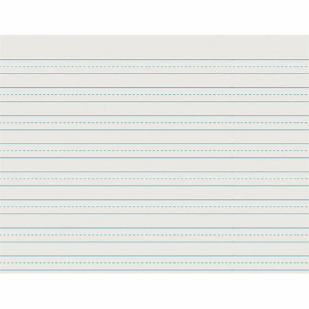 Pacon Skip-A-Line Ruled Newsprint: 0.50’’ - Letter Size - 500 Sheets - Handwriting Paper & Pads