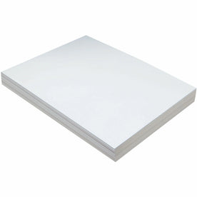 Pacon Tagboard: Craft & Art Supplies - 1.10’’ x 9’’ 12’’ - White - 100 Pack - Drawing Paper Sketch Pads