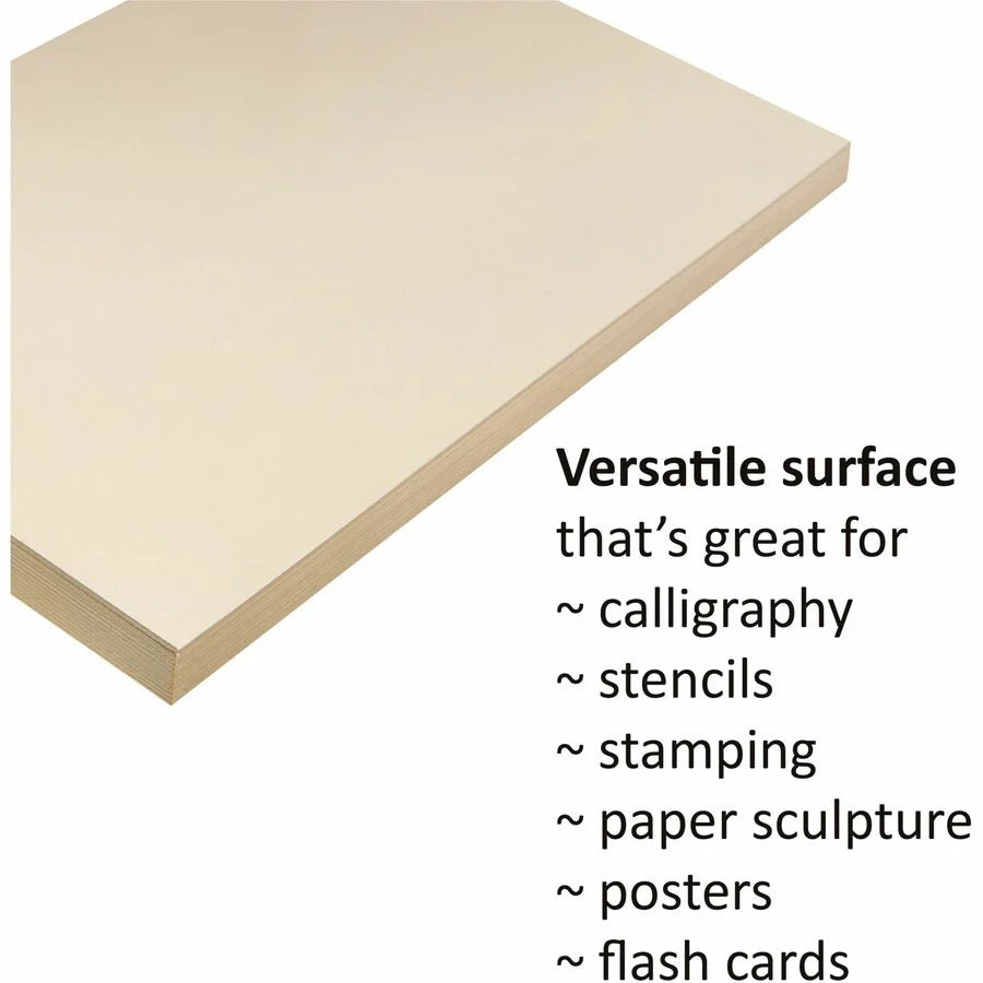 Pacon Tagboard: Craft & Art Supplies - 24’’ x 36’’ - 100 Pack - Drawing Paper Sketch Pads