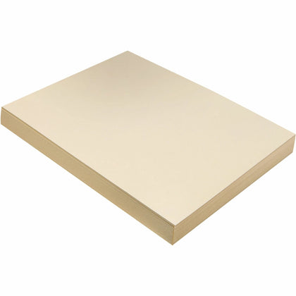 Pacon Tagboard: Manila Art & Craft Sheets - 100 Pack - Drawing Paper Sketch Pads