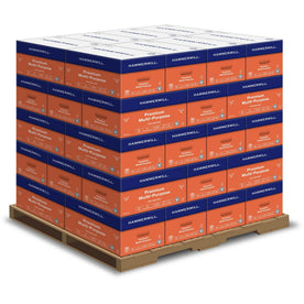 PALLET Hammermill Premium Multipurpose Paper: White 97 Brightness Letter Size 20 lb Weight Smooth Finish - Copy &