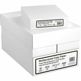 PALLET Special Buy Economy Copy Paper - White 8 1/2’’ x 11’’ 20 lb - 500 Sheets/Ream - & Printer