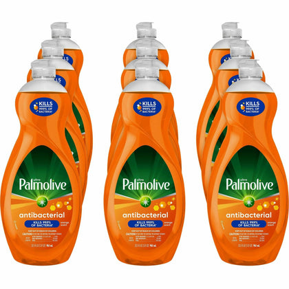 Palmolive Antibacterial Ultra Dish Soap: Concentrated 35.2 fl oz Carton - Dish/Dishwasher Detergents