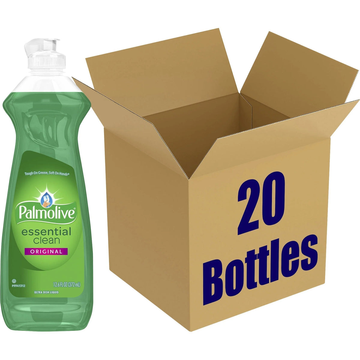 Palmolive Essential Clean Dish Liquid - Phosphate-free pH Balanced - 12.6 fl oz - Green - Dish/Dishwasher Detergents