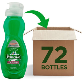 Palmolive Original Dish Liquid: 3 fl oz - Scent - Phosphate-free & pH Balanced - Dish/Dishwasher Detergents