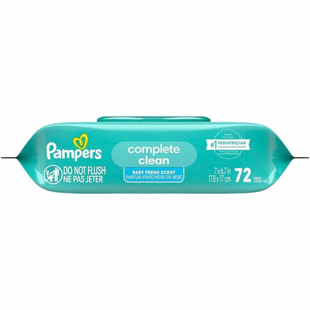 Pampers Complete Clean Cleaning Wipe - Rear