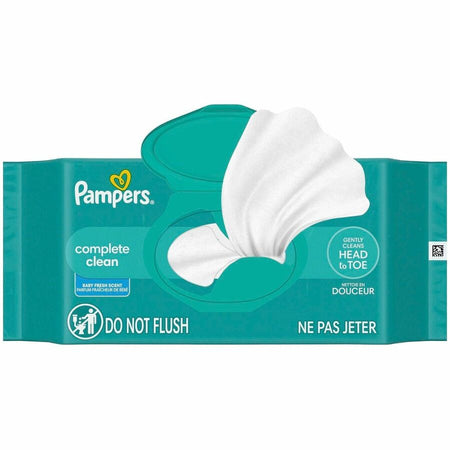 Pampers Complete Clean Cleaning Wipe - Top