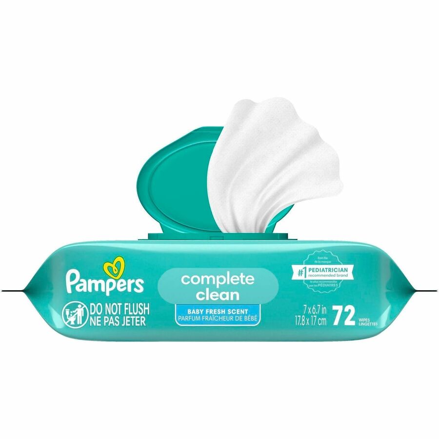 Pampers Complete Clean Cleaning Wipe - Front