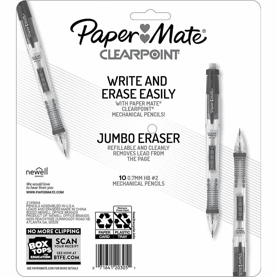 Paper Mate Clearpoint Mechanical Pencils - Rear
