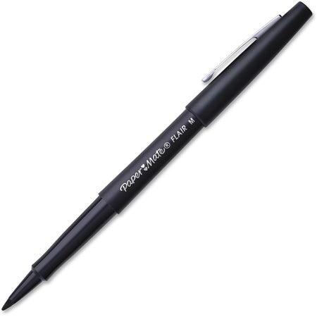 Paper Mate Flair Porous Markers - Medium Point Bullet Pen - Black Ink - 36 Pack - Pens