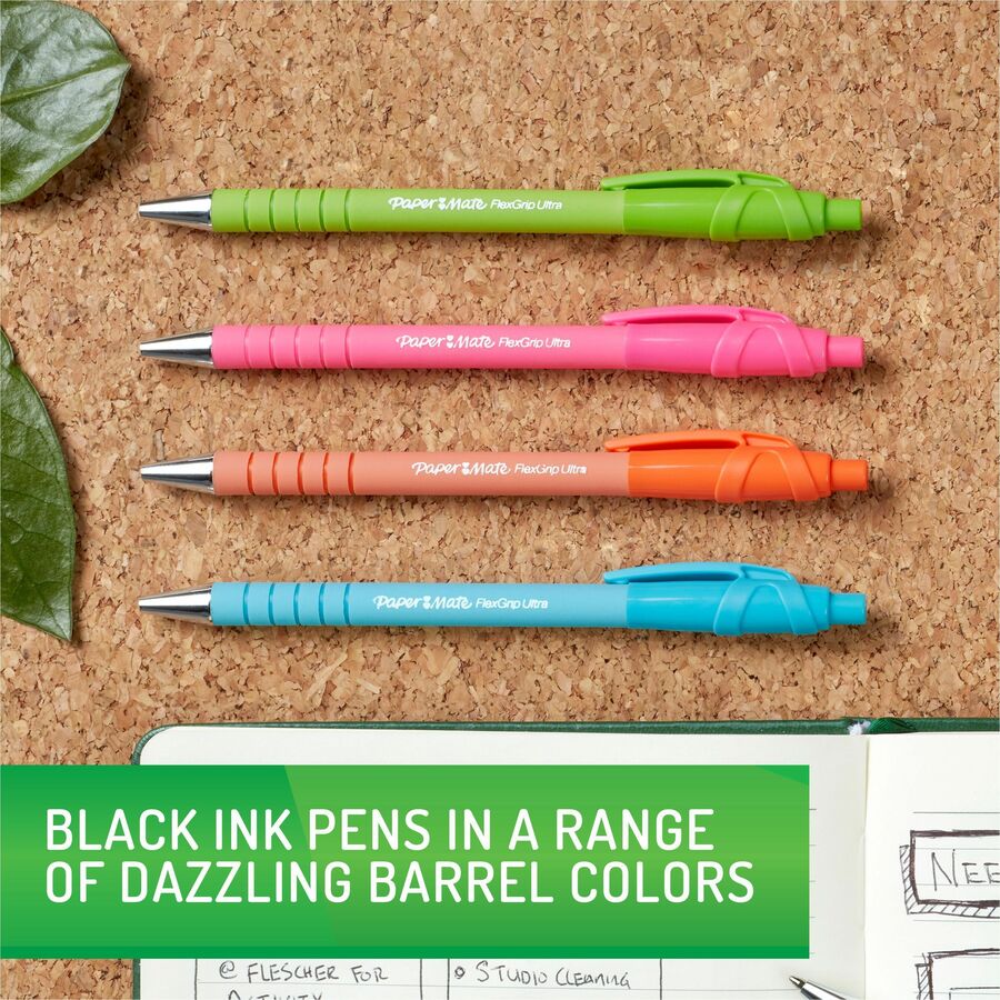Paper Mate Flexgrip Ultra Recycled Pens - Alternate-Image2