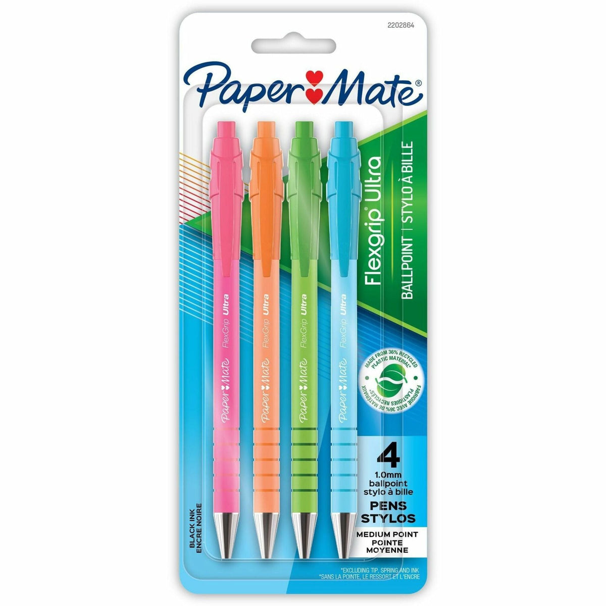 Paper Mate Flexgrip Ultra Recycled Pens - 2000
