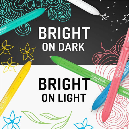 Paper Mate Inkjoy Gel Bright! Pens, Medium Point (0.7mm) - Alternate-Image5