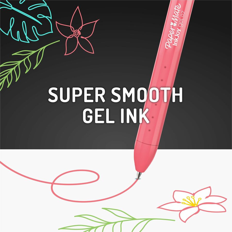 Paper Mate Inkjoy Gel Bright! Pens, Medium Point (0.7mm) - Alternate-Image3