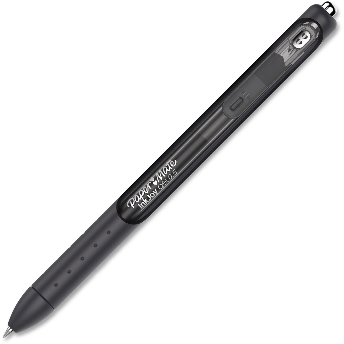 Paper Mate InkJoy Gel Pen: 0.5mm Retractable Black Ink - Gel-based - 1 Dozen - Pens