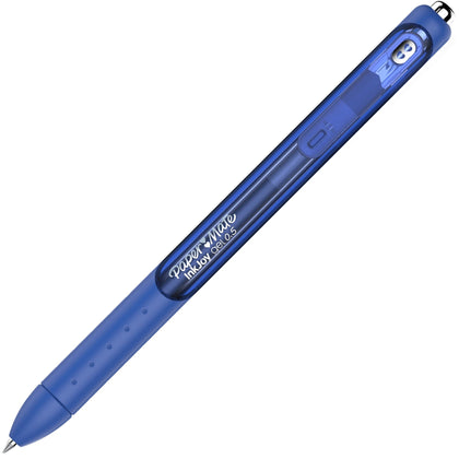 Paper Mate InkJoy Gel Pen: 0.5mm Retractable Blue Ink Gel-based - Barrel - Pens