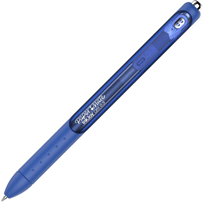 Paper Mate InkJoy Gel Pen: 0.5mm Retractable Blue Ink Gel-based - Barrel - Pens