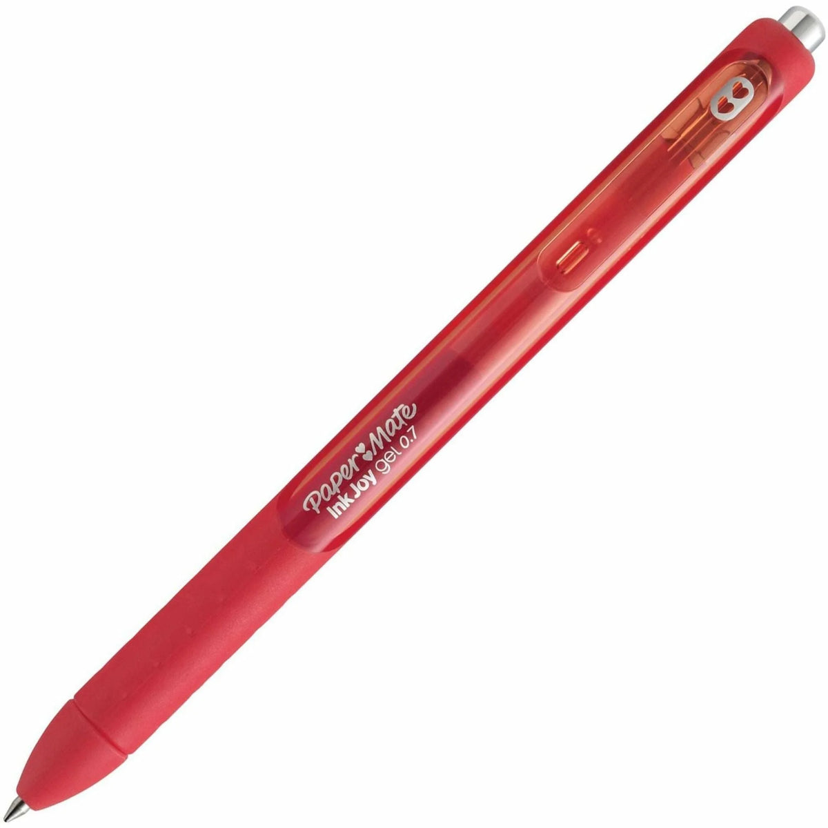 Paper Mate InkJoy Gel Pen: 0.7mm Retractable Red Ink Gel-based Barrel - Pens