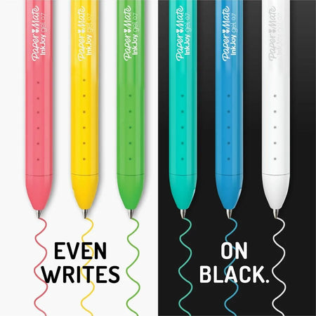 Paper Mate InkJoy Gel Pens: 0.7mm Point Assorted Ink Gel-based - 3-Pack - Pens