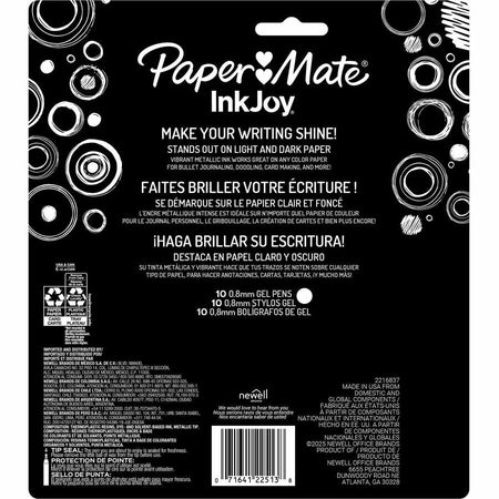 Paper Mate InkJoy Gel Pens - Rear