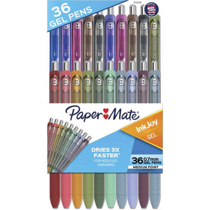 Paper Mate InkJoy Gel Pens: Multi Ink Gel-based Pens - 36 Pack