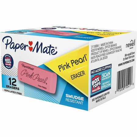 Paper Mate Pink Pearl Eraser - Right