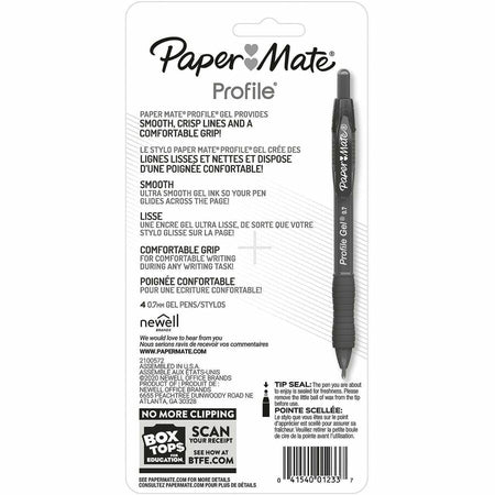 Paper Mate Profile Gel Pen - Rear