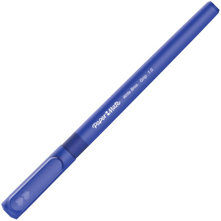 Paper Mate Write Bros. Ballpoint Pen - 1.0mm Blue Ink - 1 Dozen - Pens