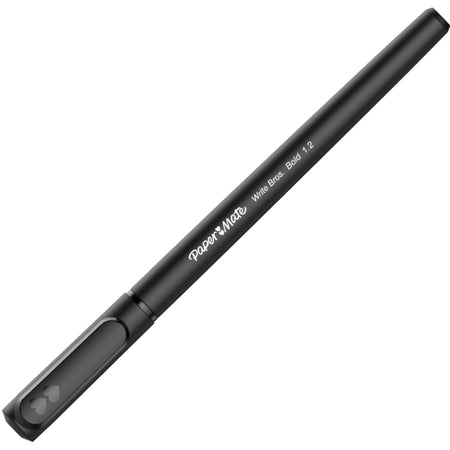 Paper Mate Write Bros. Ballpoint Pen - 1.2mm Bold Point - Black Ink - Pack of 12 - Pens