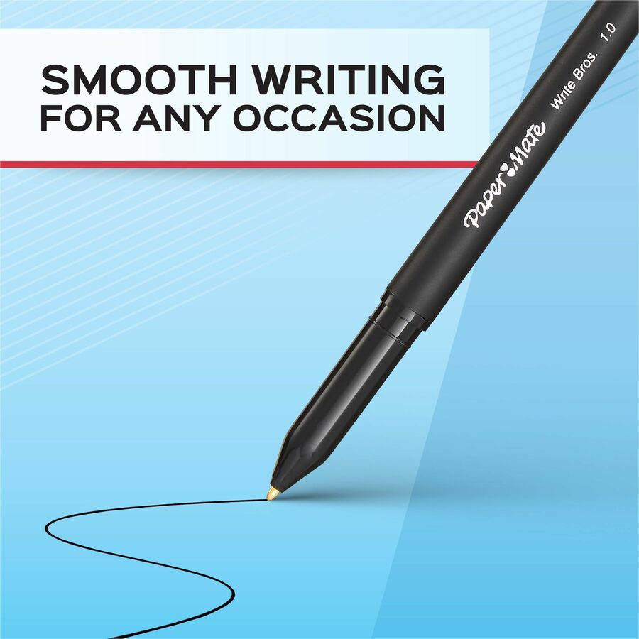 Paper Mate Write Bros. Ballpoint Stick Pens - Alternate-Image1
