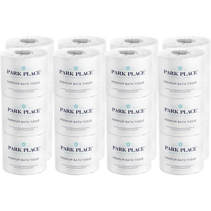Park Place Premium Bath Tissue: 2-Ply 420 Sheets White - 24 Rolls - Bathroom Tissue