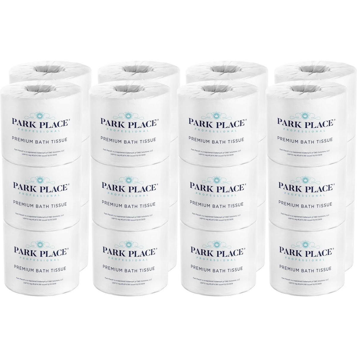 Park Place Premium Bath Tissue: 2-Ply 420 Sheets White - 24 Rolls - Bathroom Tissue