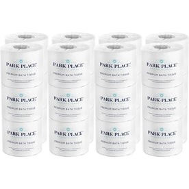 Park Place Premium Bath Tissue: 2-Ply 420 Sheets White - 24 Rolls - Bathroom Tissue