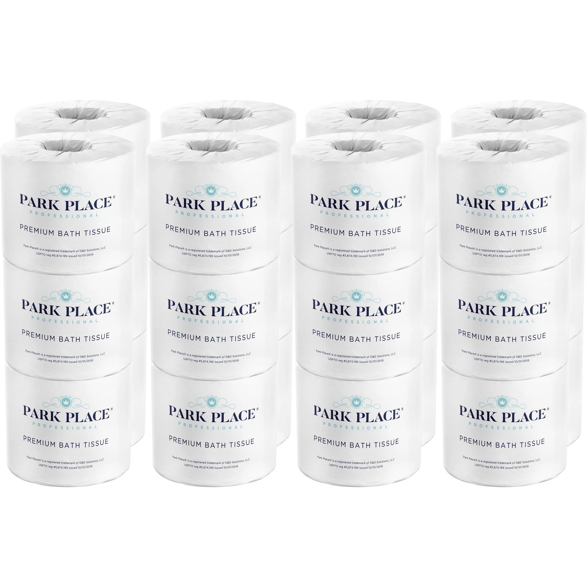 Park Place Premium Bath Tissue: 2-Ply 420 Sheets White - 24 Rolls - Bathroom Tissue