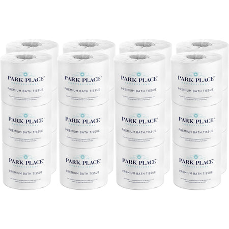 Park Place Premium Bath Tissue: 2-Ply 420 Sheets White - 24 Rolls - Bathroom Tissue