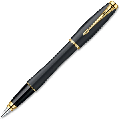 Parker Urban Fountain Pen: Fine Point Refillable Black Ink - Pens