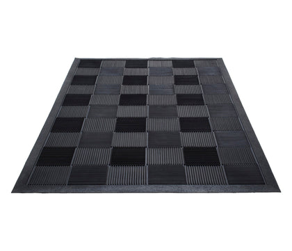 Parquet Wiper Scraper Outdoor Floor Mat - Black / 2’x3’ - Mats